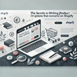 The Secrets to Writing Product Descriptions That Convert on Shopify